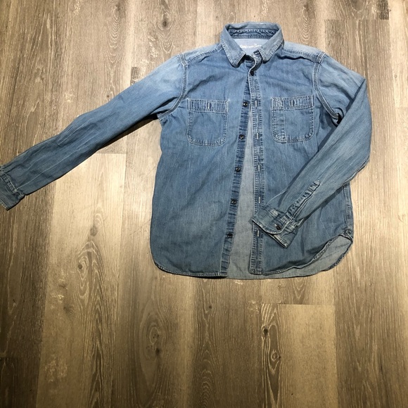 GAP men’s denim shirt size small - Picture 2 of 3